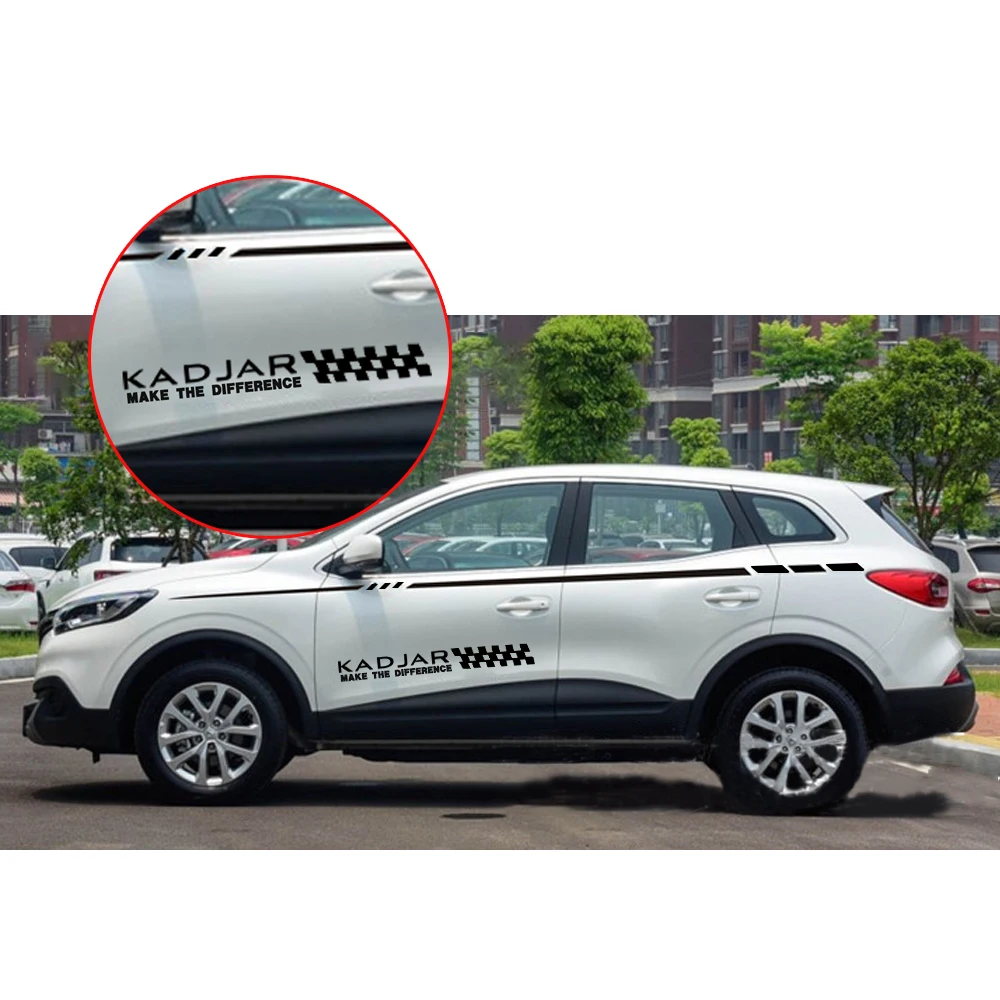 Автомобильные аксессуары для Renault Kadjar индивидуальные полосы кузова автомобиля