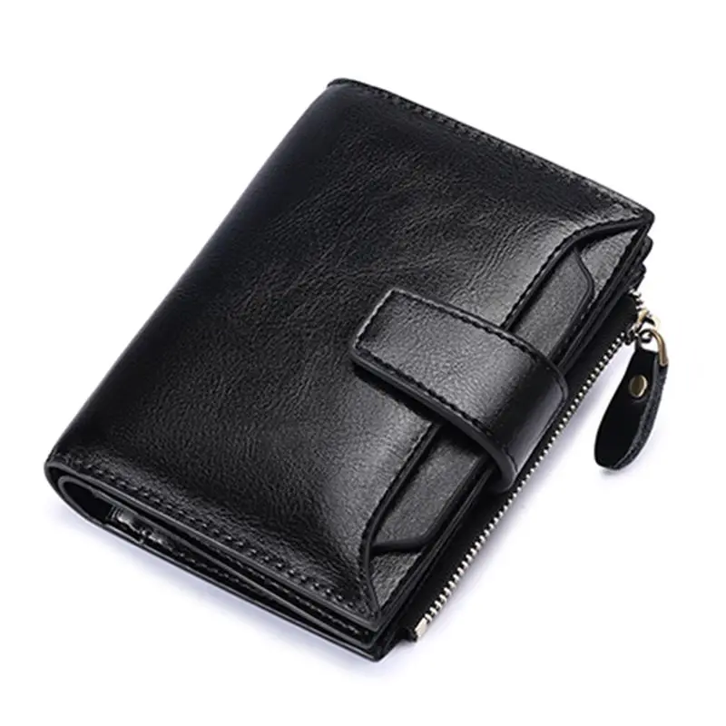 

Sendefn Women'S Wallet Leather Small Luxury Brand Wallet Women Short Zipper Ladies Coin Purse Card Femme 5191-65