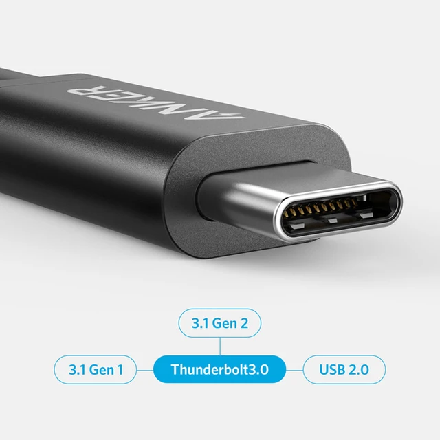 Кабель Anker USB-C to USB-C ThunderBolt3.0