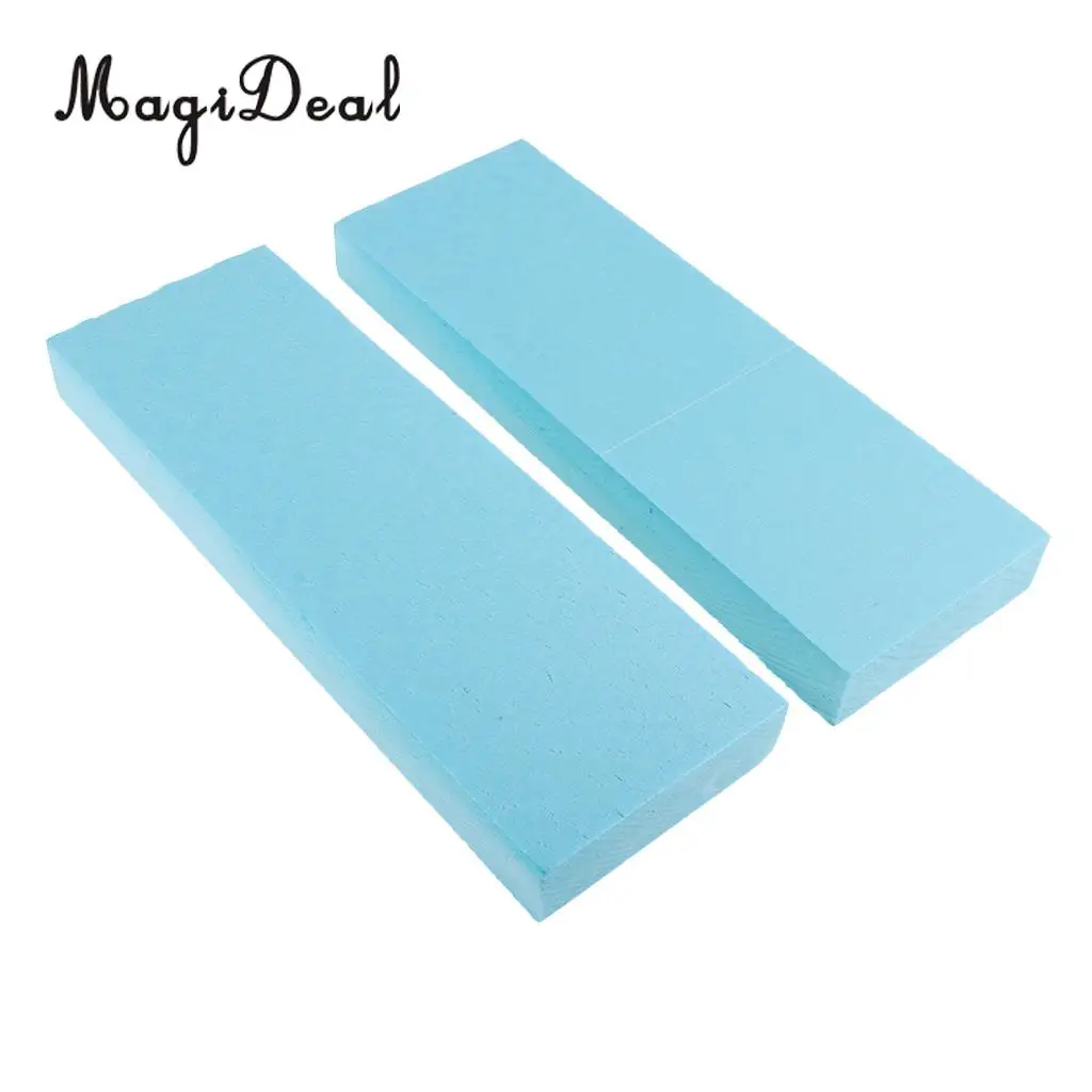 

2Pcs Landscaping Model Base Plate Block High Density PVC Foam Board Mountain Building Platform DIY Sand Table Model Materials