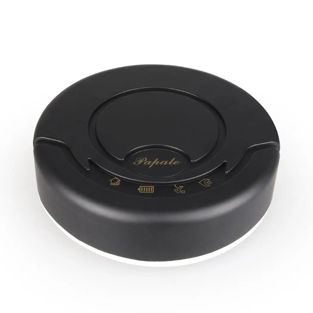 

Home Rechargeable Automatic Smart Floor Dirt Hair Cleaner 1200pa Appliances Sweeping 4W USB Cable Robot 200mA