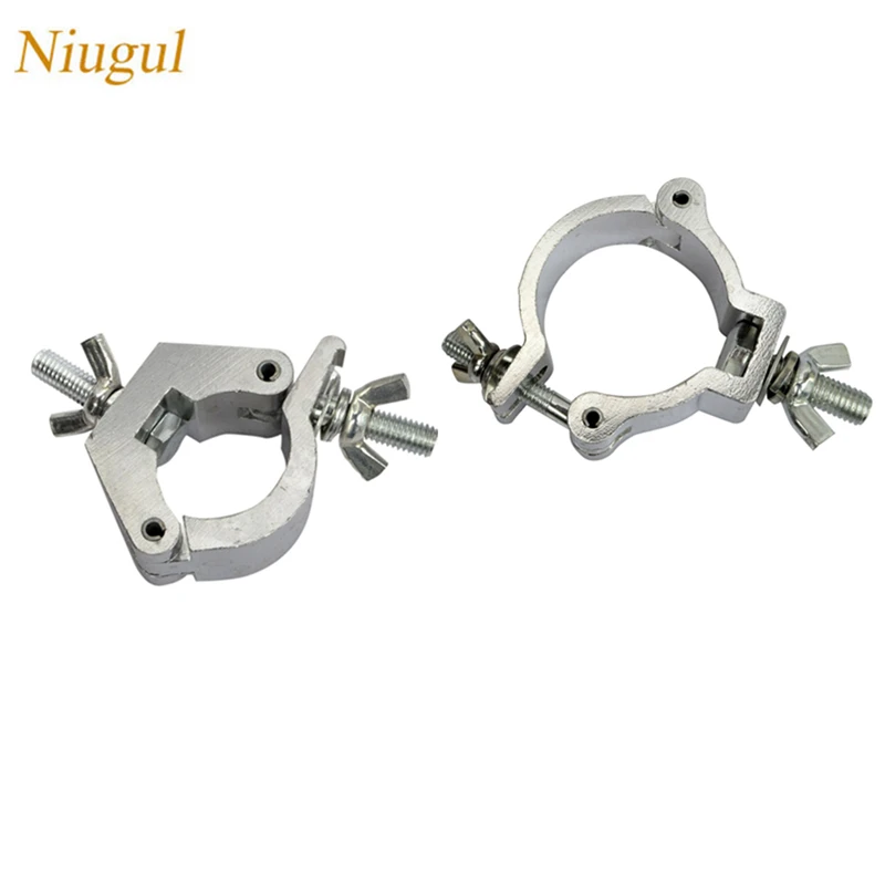 10 Pz/Lotto O Clamp Hanger Stage Light Hook Per 80Kg 28-35Mm/60Kg 48-52Mm Dj Stage Lighting Clamp Truss Gancio In Materiale Di Alluminio