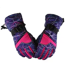 Женские мужские лыжные перчатки для спорта на открытом воздухе велосипедные перчатки зимние водонепроницаемые ветрозащитные теплые мотоциклетные перчатки для езды на сноуборд велосипед