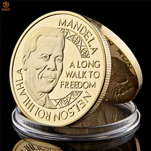 Pièce commémorative plaquée or/argent, pièce de Collection de valeur, gagnant du prix noble de la paix, de la reine de l'afrique du sud, 1993