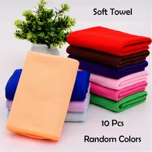 Новые горячие 10 шт. многоцелевой прочный мягкий волокно хлопок Уход за кожей лица ткань ручной работы полотенца мочалки