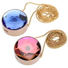 Портативный ионный очиститель воздуха с зарядкой от usb для дома, мини хрустальное ожерелье, ионизатор воздуха отрицательных ионов для удаления дыма PM2.5