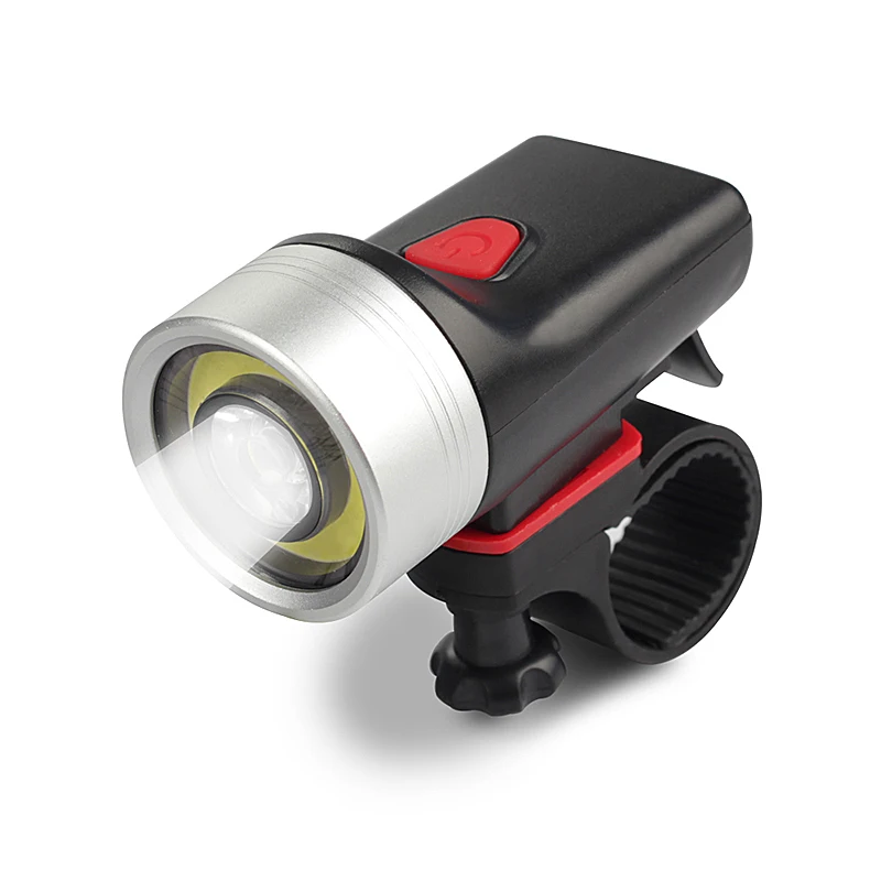 SOPEDAR MTB Road Bicycle LED Front Light Features Waterproof Built-in Battery USB Charging 360 LM Bicycle Headlights 4 Modes