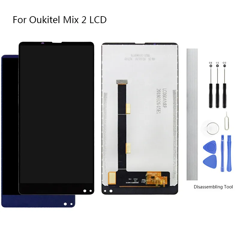 Сменный экран дисплея для Oukitel Mix 2 сенсорный ЖК-экран 5 99 дюйма черный белый |