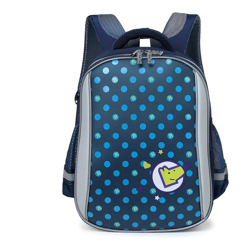 

Night Safety Reflective Strip Kids Orthopedic School Bags Satchel For Girls Boys Children Primary School Backpack 1 -3 Grade