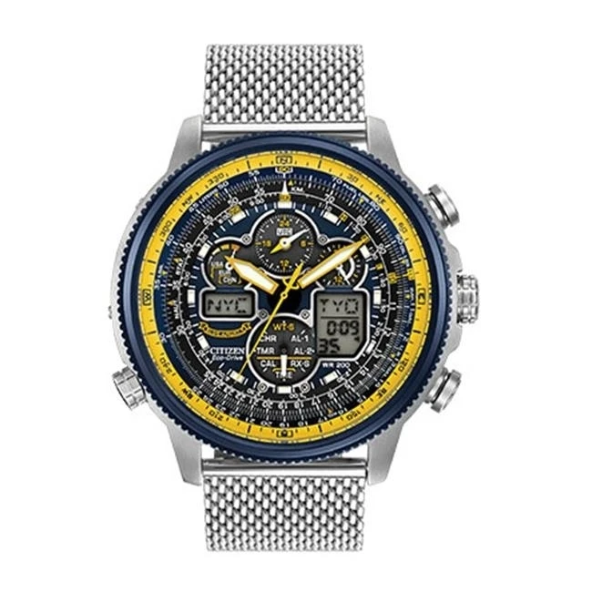 Citizen Eco-drive A-t Chronograph Mens Watch Jy8031-56l Box - AliExpress