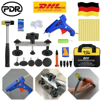 

SurperPDR Tool SetKit Auto Paintless Dent Repair Tool Set For Car Hand Tools Set Body Dent Damage Repair Tool Sets