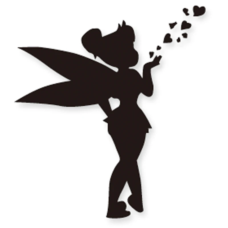 Трафарет для рукоделия Hemere Love magic fairy 83*63 мм стальные металлические Вырубные