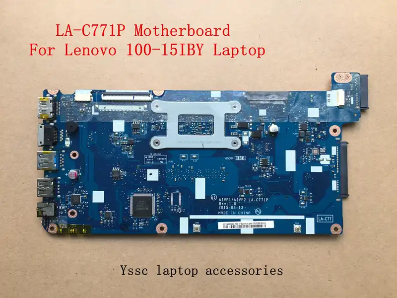 Brand New La C771p Motherboard For Lenovo 100 15iby B50 10 Laptop N3540 Cpu Compatible N2830 N2840 N2940 100 Test Ok Motherboards Aliexpress