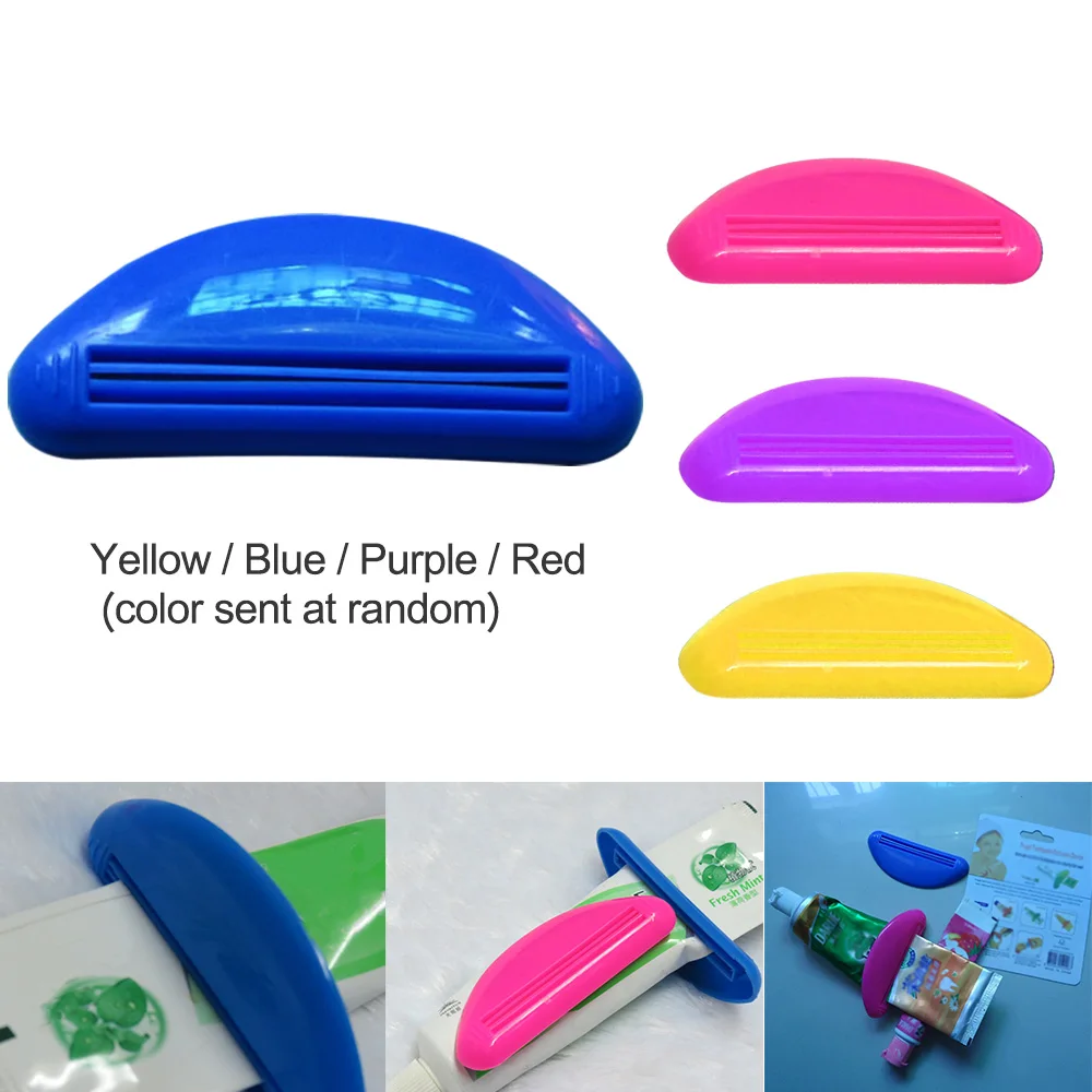 New Toothpaste Tube Squeezer Manual Tooth Paste Bathroom Tube Dispenser