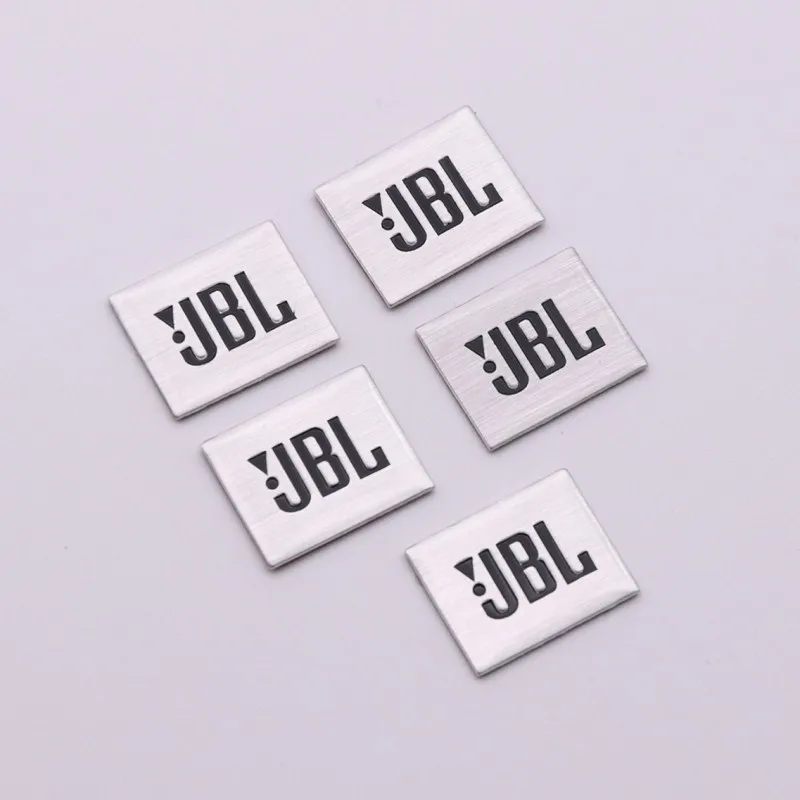 

500pcs Aluminum JBL Car Audio sticker Audio sticker speaker HI-FI sticker