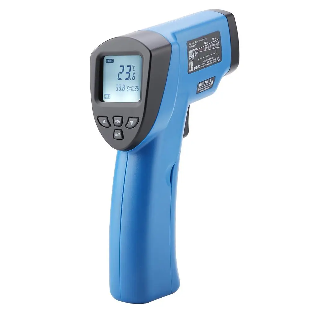 

DT8011T01 LCD Temperature Gun Non-contact Infrared IR Digital Thermometer -50~1100 Degree Thermometer