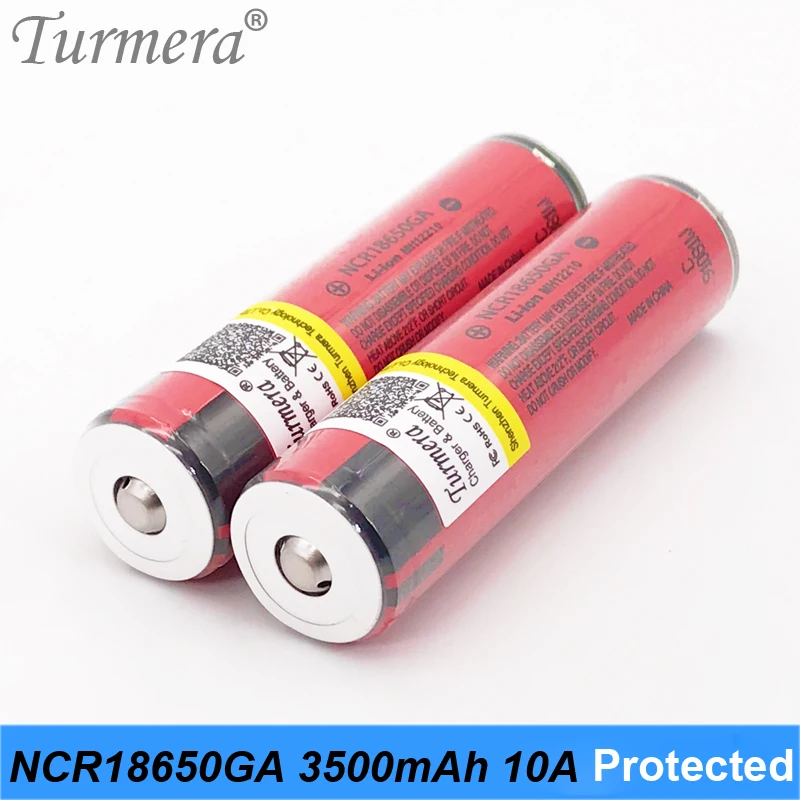 18650 аккумулятор 3500mah NCR18650GA PCB 10a 3,6 V защищенный Аккумулятор для Panasoniic фонарик велосипедный аккумулятор turmera