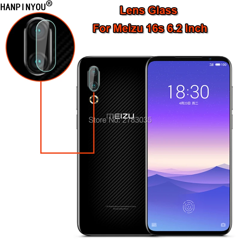 

For Meizu 16s 6.2" Clear Ultra Slim Back Camera Lens Protector Rear Camera Lens Cover Tempered Glass Protection Film