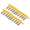 10Pcs Paint Spray Gun Tip Nozzle Accessories Home Graden Tool Set Useful Reversible Tungsten Steel Tool ► Photo 1/6