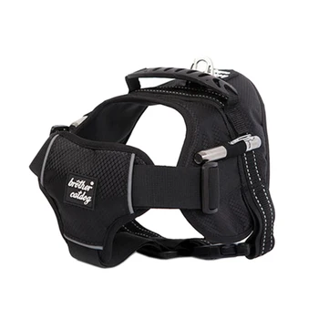 

Nylon Brother cat dog Pet Dog Harness Leash Set For Small Medium Dog Cat Harnesses Vest Black