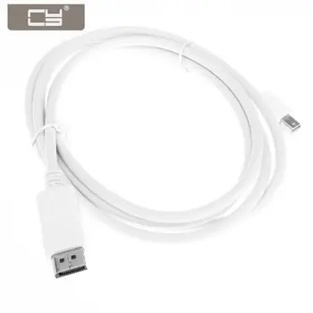 

CY Mini DisplayPort DP to DisplayPort Cable Male to Male for Laptop Computer 1.8m