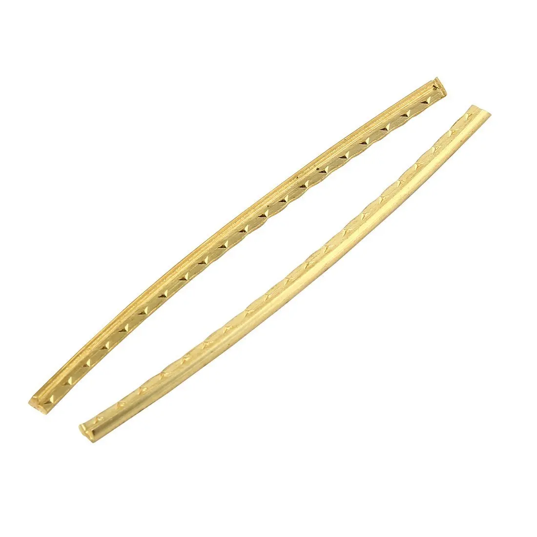 

22 Pcs Electric Guitar Fretwire Gold Tone brass Frets 2.5"