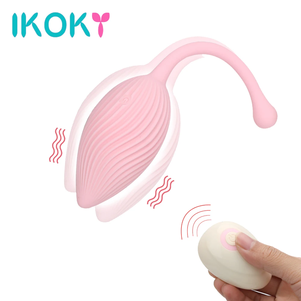 Bargain Price for  IKOKY Vibrator Egg 10 Speeds Wireless Vaginal Ball Exercises Female Masturbator Conch Shape Vibrati