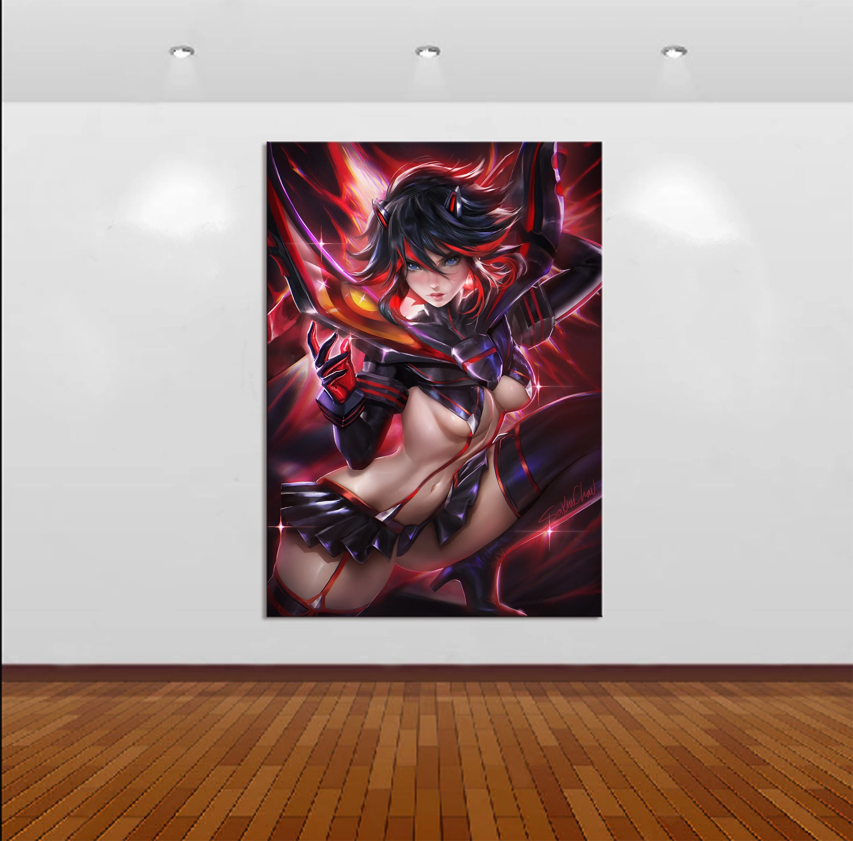 Домашний декор холст KILL la Ryuko Matoi 1 шт. аниме сексуальный постер для девочек