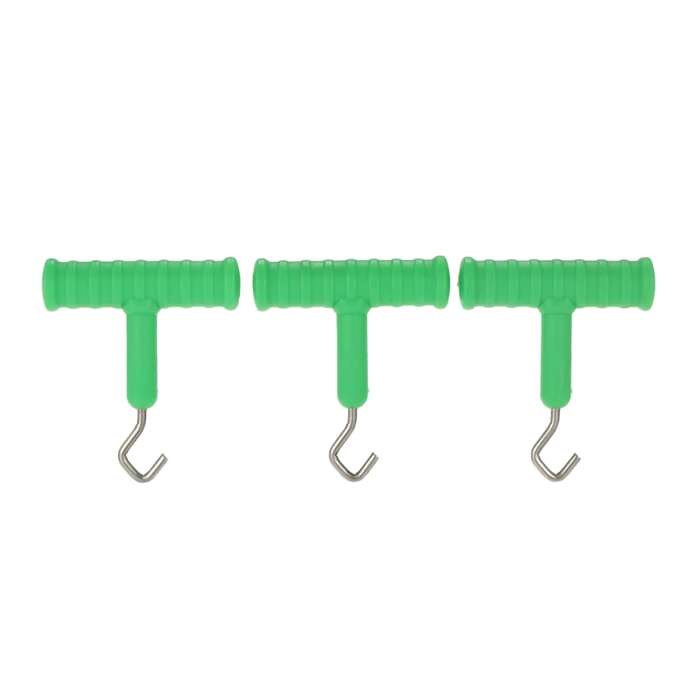 

3Pcs Knot Pulla Tool Knot Hook Puller for Carp Fishing Rig Making Tool Sea Fishing Hair Rig Tool Accessories