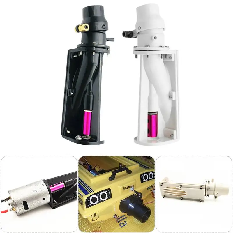 

RC Boat Accessories Pump Spray Propeller Power Water Jet Steering Gear Jet Pump Accessories Boat Parts 6-12V Pump Spray Thruster