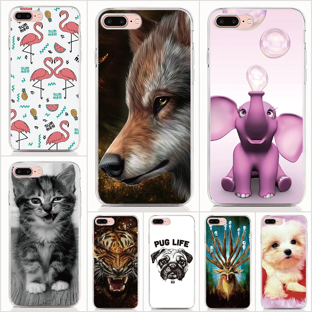 

For Cubot X18 Plus Rainbow X18 max Rainbow 2 magic R11 case Print pattern Print Animal Horse Cat Peacock soft TPU Phone cases