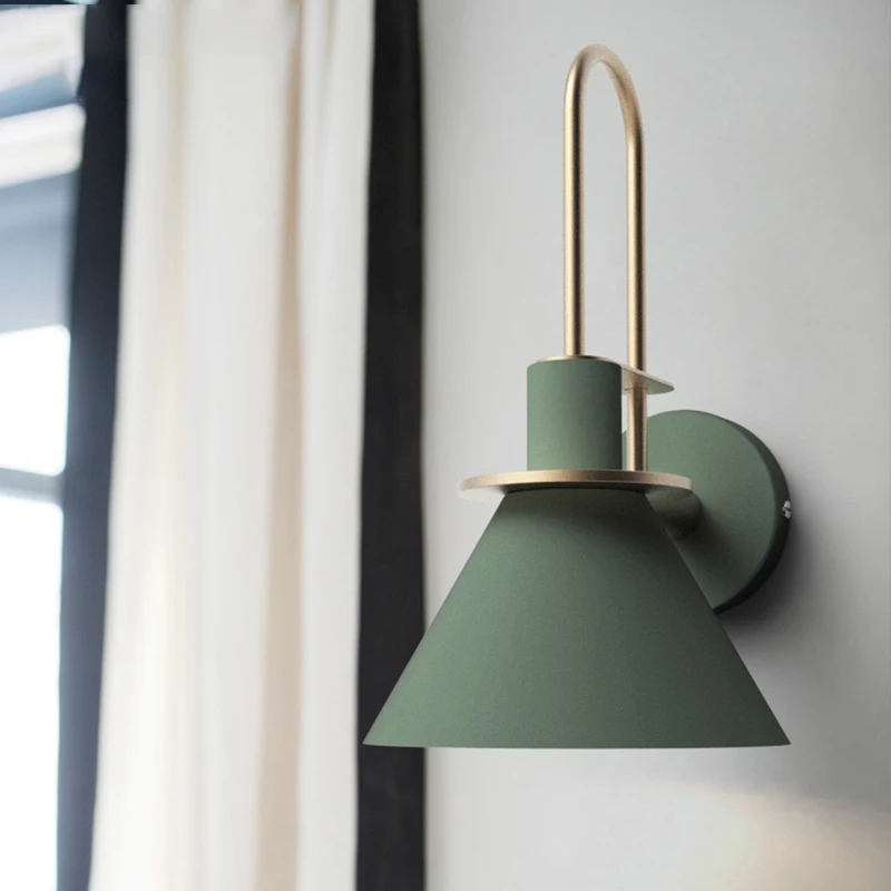 

SETTEMBRE Nordic Wall Lamp Modern LED Lamp Living Room Bedside Lamp Walkway Staircase Simple Iron Wall Lamp