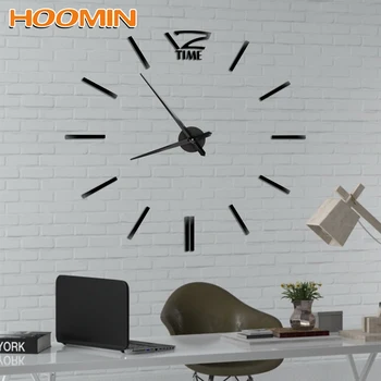 

3D Big Wall Clock New Diy Acrylic Mirror Stickers Modern Quartz Watch Clocks Fashion Large Size Art Living Room Home Decoration