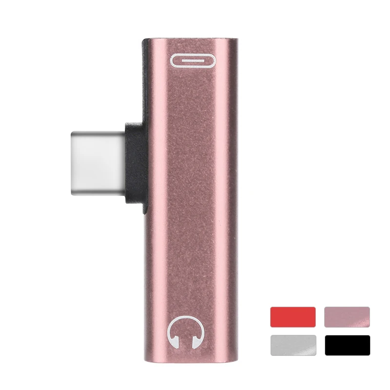 

Type C To 3.5mm Earphone Jack Charging Converter Type-C Audio Adapter For Oneplus Huawei Nexus Nokia Lumia Macbook 2015