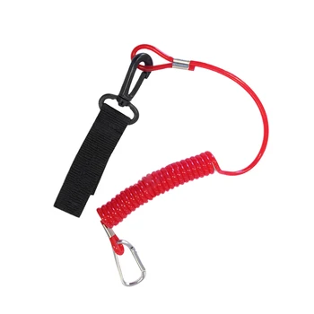

New 2 Color Kayak Paddle Leash - Canoe /Fishing Rod/Surf Ski Board Coiled Lanyard Porable Paddle Leashes Sports Acce Bungee Cord