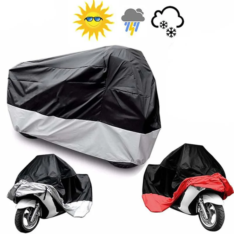 

VORCOOL Motorcycle Cover Bike All Season Waterproof Dustproof UV Block Protective ATV Scooter Dustproof Waterproof Sun Ice Snow