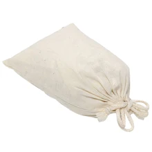 Хлопковая Сумка-мешок на шнурке, сумка для одежды, мешок для стирки, мешок для белья