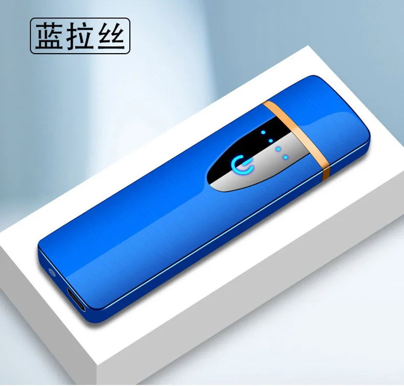 Новая сенсорная зажигалка с сенсорным экраном компактный смарт датчик USB зарядка