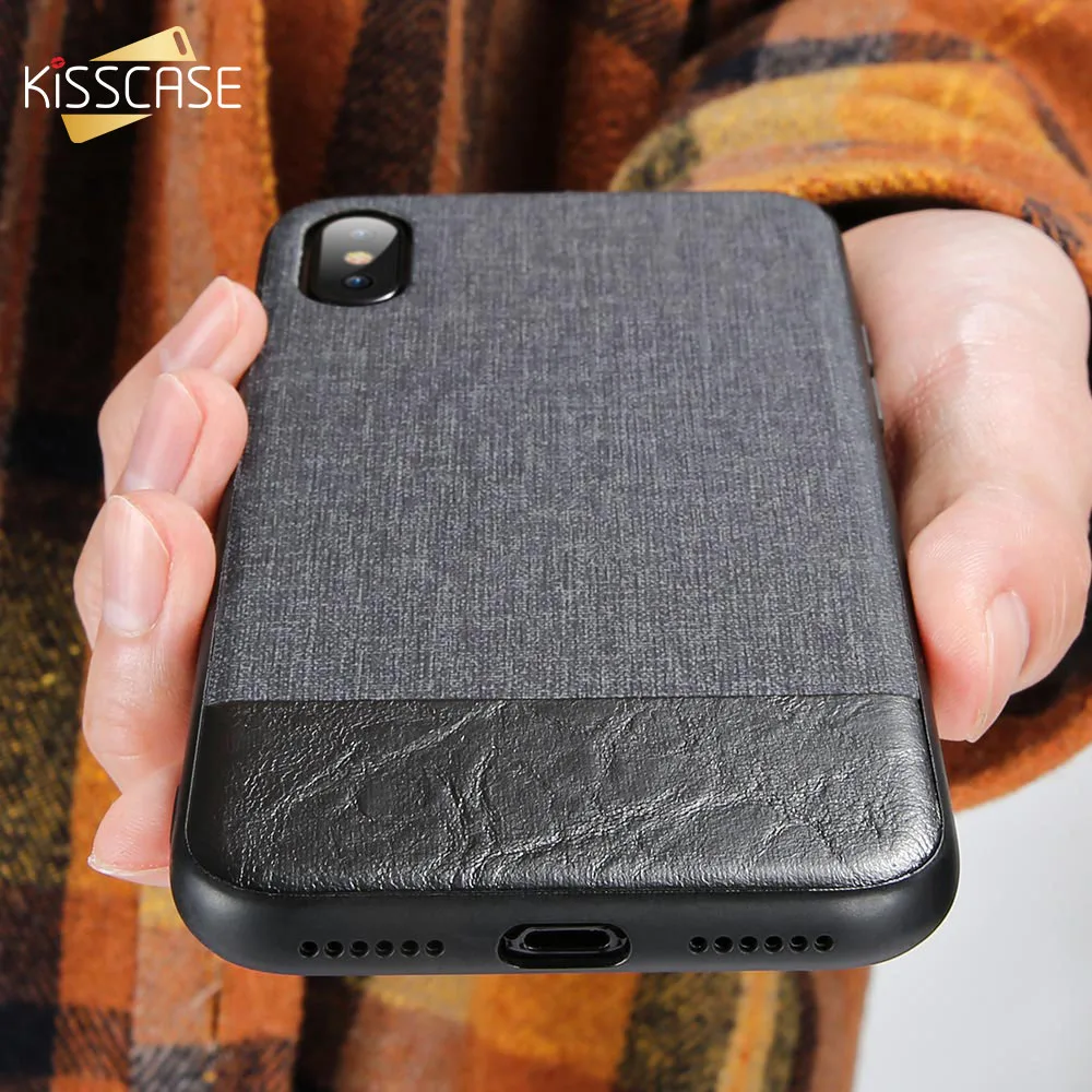 Чехол KISSCASE для Xiaomi mi 8 Lite a2 lite redmi note 5 Pro чехол 6 модный Силиконовый ТПУ тканевый Note 7