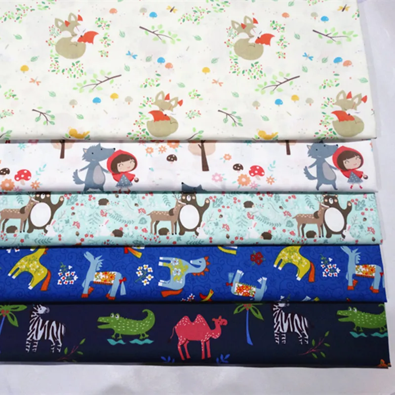 

100% cotton twill Fabric Cotton Patchwork Tissue Cloth Of Handmade DIY Quilting Sewing Baby&Children Sheets Dress Material