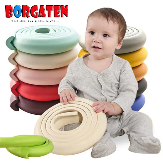 

2M Baby Safety Desk Table Corner Protector Kids Proof Child Cushion Protector for Children Eliastic Table Edge Guard 12mm*35mm