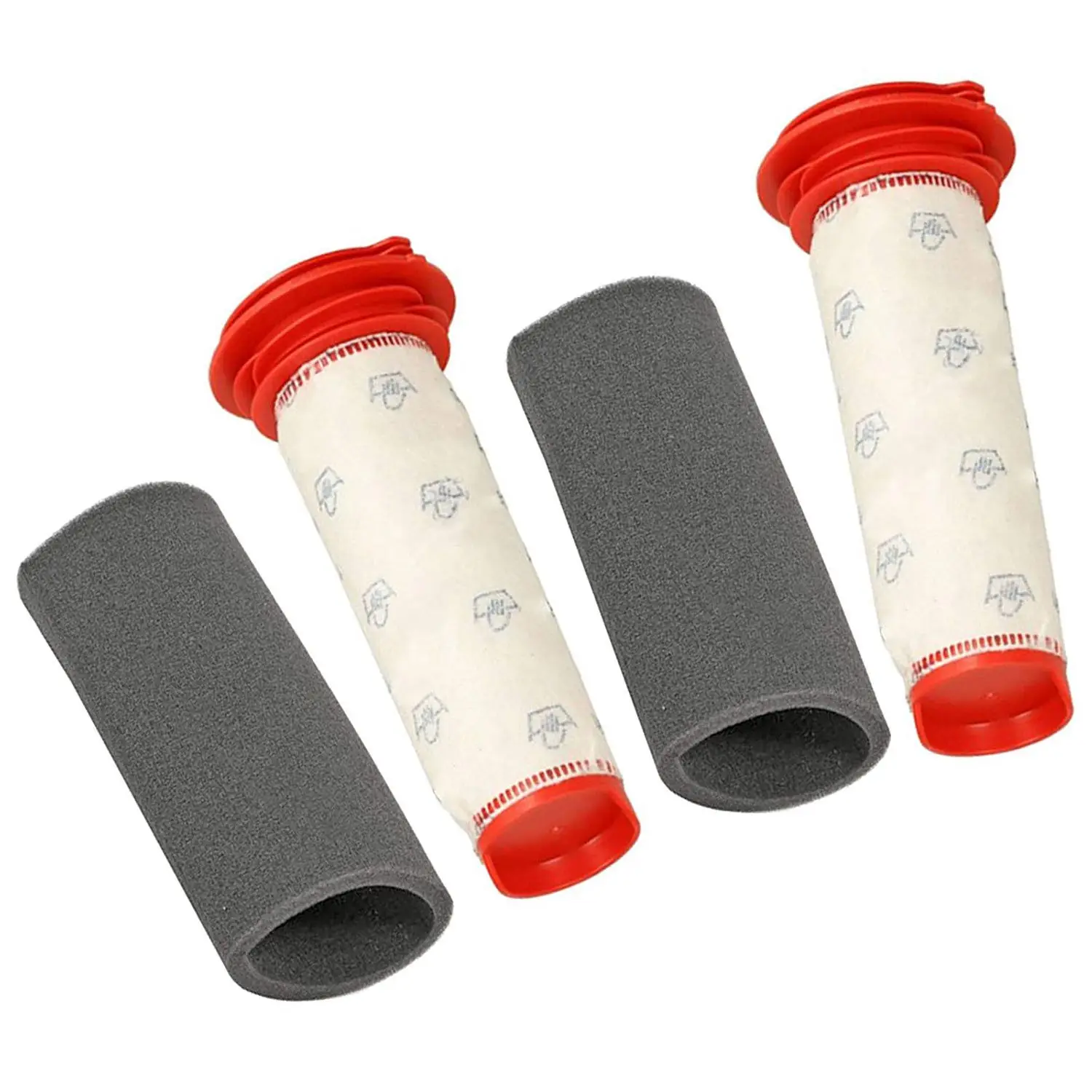 MMFC-моющийся основной фильтр палки + пенопласт для Bosch Athlet беспроводной пылесос (2 каждого)