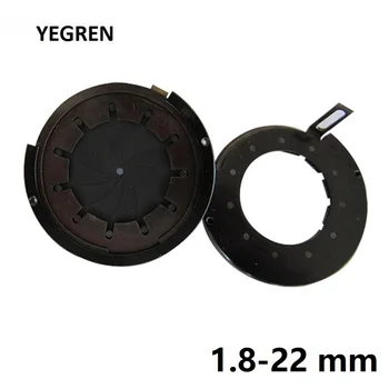 

1.8-22 mm Aperture Diameter Adjustable Zoom Iris Diaphragm Aperture Condenser for Microscope Camera Lens Optical Instrument