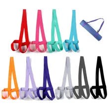 Регулируемый Коврик для йоги, ремень для переноски, эластичный ремень, повязка, Аксессуары для йоги, коврик для пилатеса, ремень для йоги, аксессуары для йоги