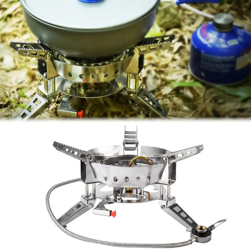 

Outdoor Stove Portable Picnic Cookware Fuel Outdoor Camping Windproof Bunner Camping Burner Hiking Portable Stoves