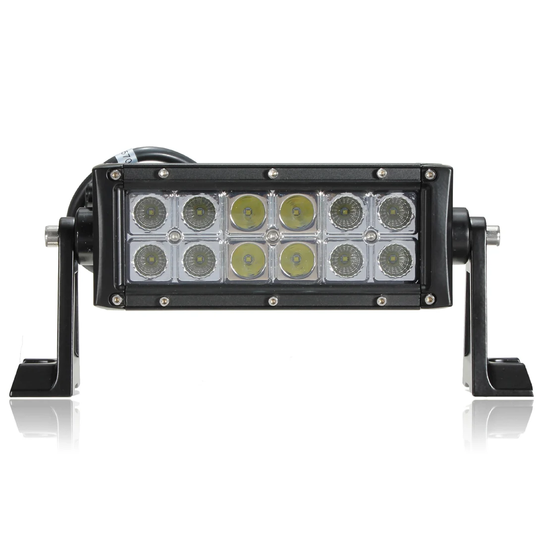 

7.5 inch 36W 12 LED Off Road Bar Working Light Bar LML BC236 6000K Waterproof IP67