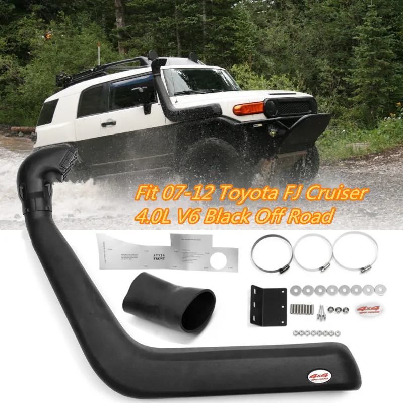 

Air Snorkel System Intake Kit 2007-2012 for Toyota for FJ Cruiser 4.0L 1GR-FE V6 engine models only