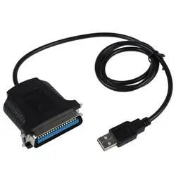 USB для параллельного соединения IEEE 1284 36 Pin кабель адаптера принтера ПК (Подключите свой старый параллельный принтер к usb-порту)