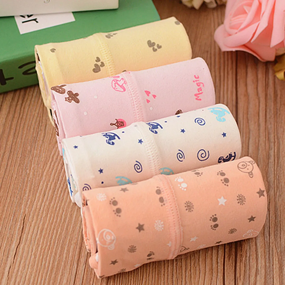 

Hot Cartoon Gril Briefs Lingerie Female Panty Woman Comfortable Cartoon Briefs Women's Panties Pattern Cotton Underwear