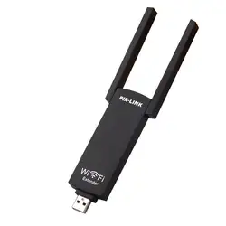 Usb беспроводной Wi-Fi ретранслятор Range Extender двойная антенна 300 Мбит/с 802.11B/G/N беспроводной Wi-Fi усилитель сигнала